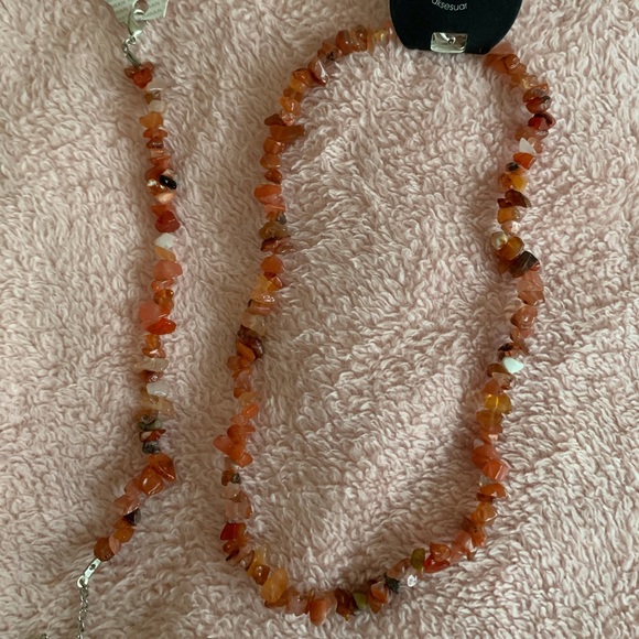 Jewelry - Stone Necklace & Bracelet Sets